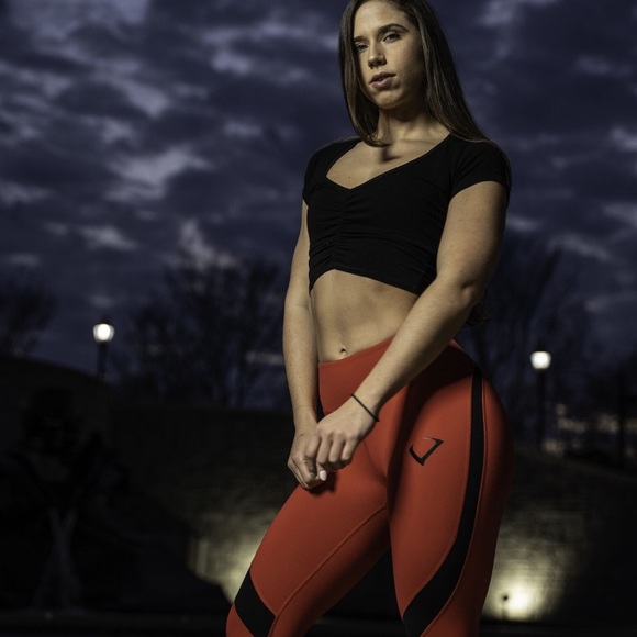 Black Crop Top - Picture 3 of 4